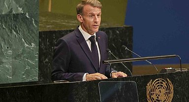 Macron: "Gazze karşısında eylemsiz kalmaya devam edersek ne gibi bir güvenilirliğimiz olabilir?"