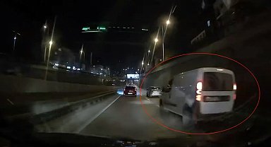 Makas atarak trafiği tehlikeye attı