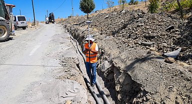 Malatya MASKİ, Hacıyusuflar'da içme suyu altyapısını yeniliyor
