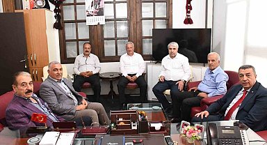 Malatya Ticaret Borsasından MESOB'a Ahilik Haftası ziyareti