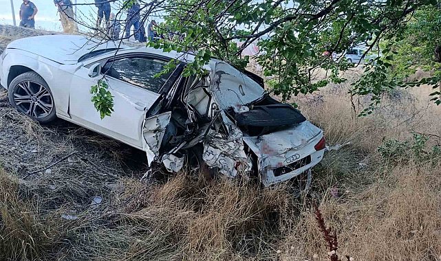 Malatya'da 5 kişinin yaralandığı kazanın görüntüleri ortaya çıktı