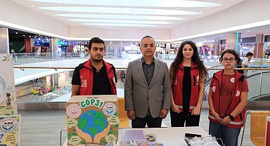 Malatya'da COP31 kapsamında farkındalık standı açıldı
