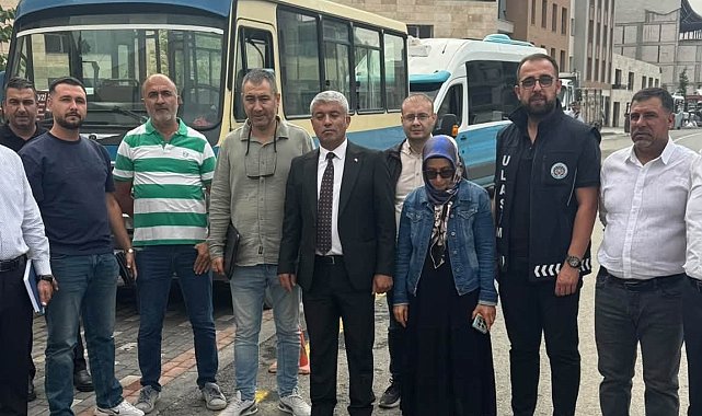 Malatya'da minibüs ve taksiler için durak düzenlemesi