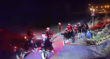 Malatya'da motosikletli polislerden asayiş uygulaması
