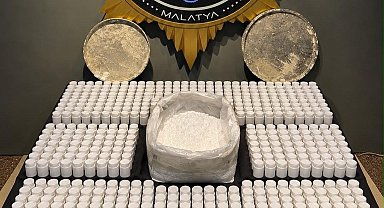 Malatya'da sentetik ecza operasyonu: 2 gözaltı