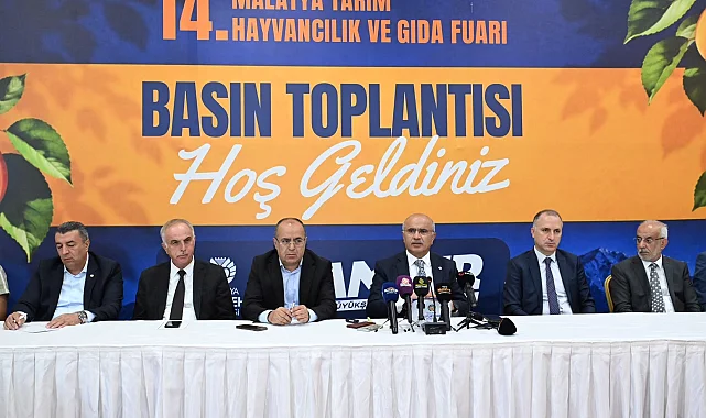 Malatya'da 7 yıl sonra Tarım, Hayvancılık ve Gıda Fuarı kapılarını yeniden açıyor
