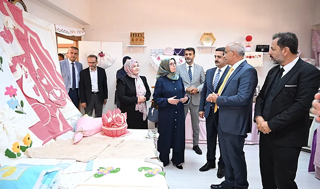 Malatya'da üreten kadınlar el emeği sergisinde yeni müjde