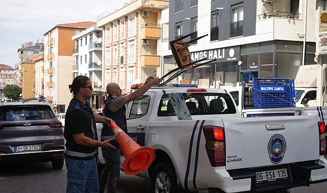 Maltepe Fındıklı'da kaldırımlar yeniden yayaların