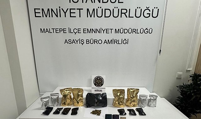 Maltepe'de zula araç operasyonu: 770 gram uyuşturucu ve nakit para ele geçirildi