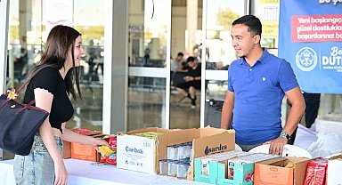 Manisa Büyükşehir Belediyesinden öğrencilere 'Hoş Geldin' karşılaması