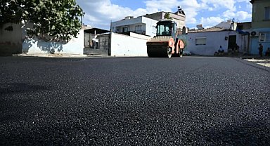 Manisa Salihli'de Çiçek Caddesi yenileniyor