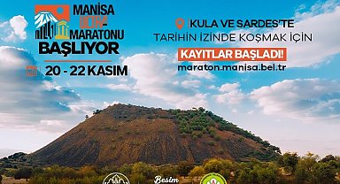 Manisa Ultra Maratonu ile Kula ve Sardes'te tarihin izinde koşulacak