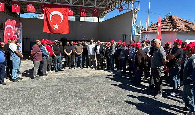 Manisa'da üreticiye can suyu