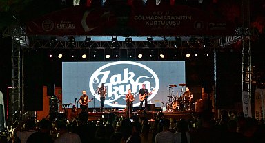 Manisa'da Gölmarmara kurtuluşunu Zakkum'la kutladı