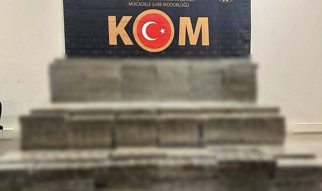 Mardin'de 14 bin paket kaçak sigara ele geçirildi