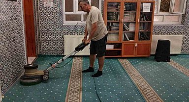 Marmara Adaları'nda camiler kış sezonuna hazırlanıyor