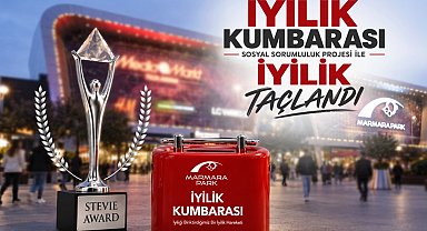 MarmaraPark AVM'nin İyilik Kumbarası'na uluslararası ödül