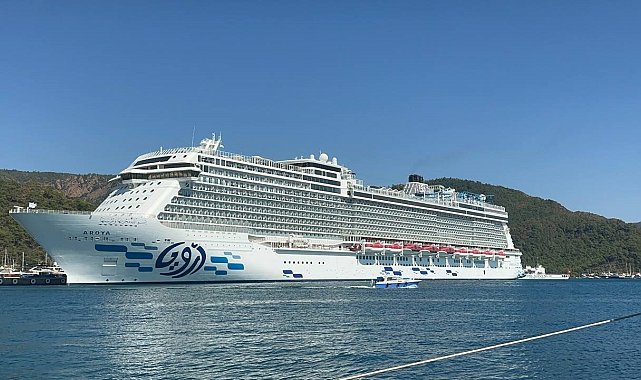 Marmaris kurvaziyer turizminde vites yükseltti