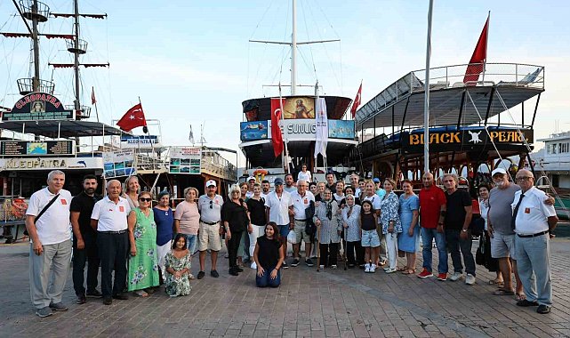 Marmaris'te gazilere tekne turu
