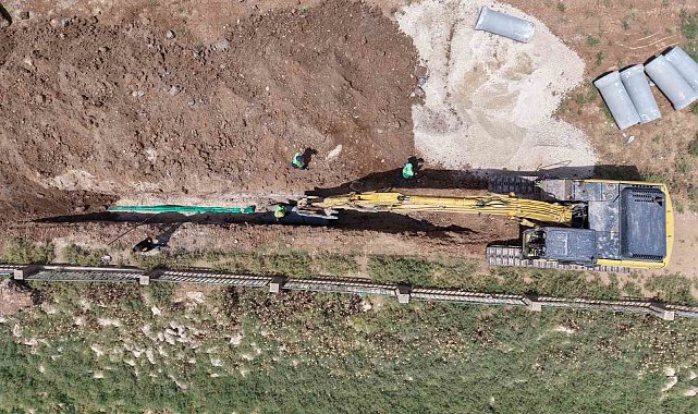 MARSU, Kızıltepe'de atıksu ana hattını yeniledi