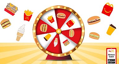 McDonald's Türkiye'de Çarkıfelek uygulaması başladı