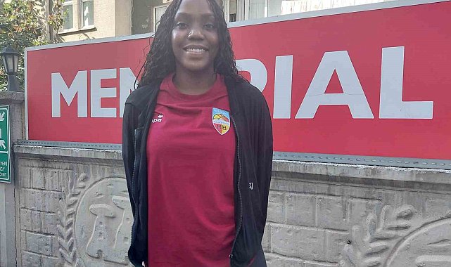 Melikgazi Kayseri Basketbol'un yeni transferi Beatrice sağlık kontrolünden geçti