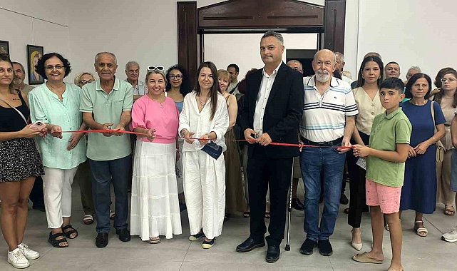 Menteşe'de "Anadolu'da Kadın Başları" resim sergisi açıldı