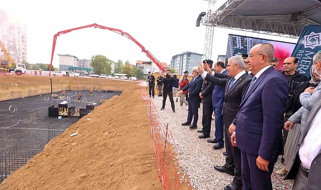 Meram Emniyetine modern merkez; yeni hizmet binasının temeli atıldı