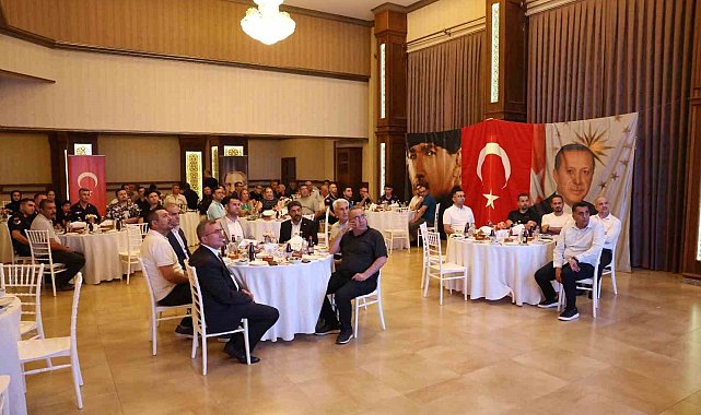 Mersin Akdeniz'de zabıta teşkilatının kuruluş yıl dönümü kutlandı