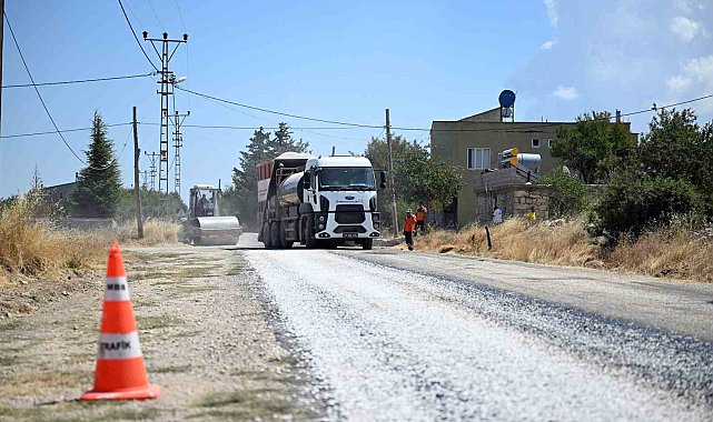 Mersin Gülnar'da 35 kilometrelik grup yolu yenilendi