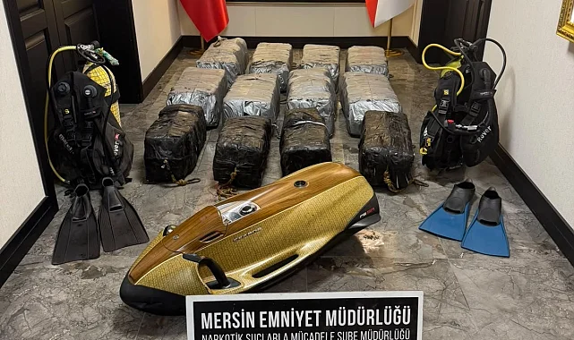 Mersin Limanı'nda gemiden 350 kilo kokain çıktı