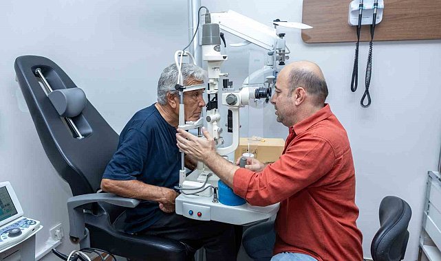 Mersin'de 65 yaş üstü vatandaşlara göz sağlığı desteği