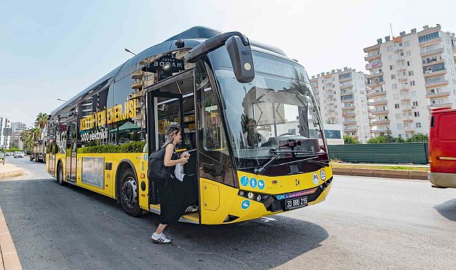 Mersin'de elektrikli otobüs dönemi: Vatandaşlardan tam not