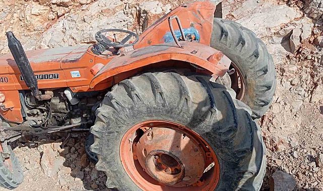 Mersin'de traktörler çarpıştı: 1 ölü, 2 yaralı