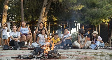 Mersin'de anne ve çocuklar doğayla buluştu