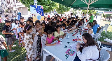 Mersin'de çocuklara bilim ve eğlence desteği