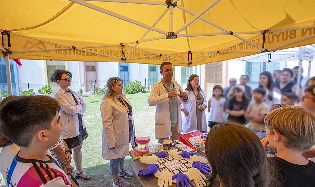 Mersin'de çocuklara sağlık bilinci etkinliği