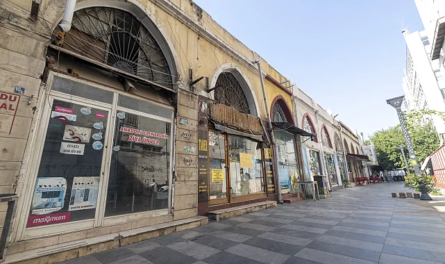 Mersin'de Kasaplar Çarşısı restorasyonla yeniden hayat buluyor