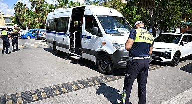 Mersin'de okul servislerine sıkı denetim