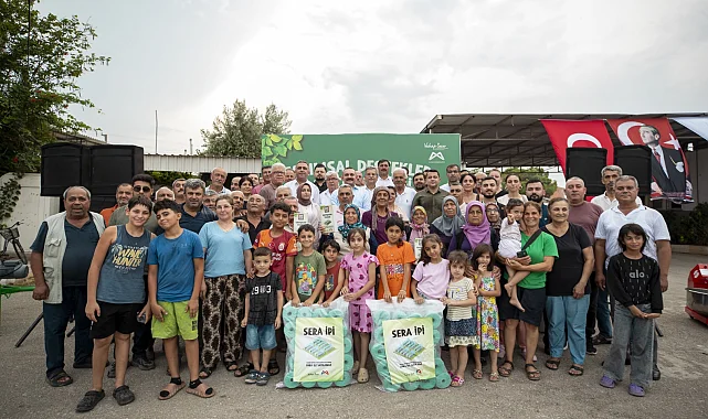 Mersin'de üreticiye tarımsal destek