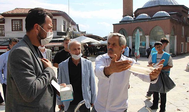 Merzifonluların toz ve çukurla imtihanı: Halka maske dağıtıldı