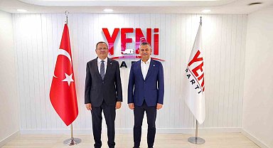 Mesut Ergin'den Ankara'da Özgür Özel'e ziyaret