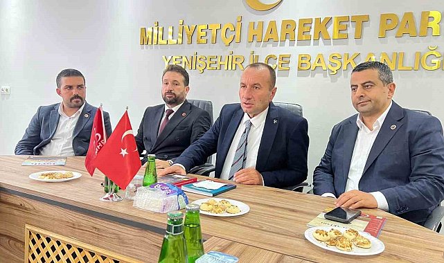 MHP Bursa teşkilatı Yenişehir'de birlik beraberlik mesajı verdi