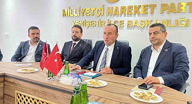 MHP Bursa teşkilatı Yenişehir'de birlik beraberlik mesajı verdi