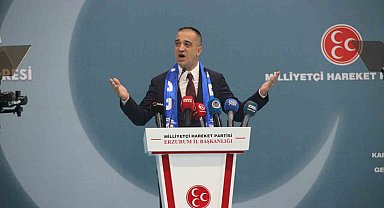 MHP Erzurum 15. olağan kongresi gerçekleşti: Adem Yurdagül yeniden başkan