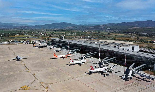 Milas-Bodrum havalimanı 8 ayda 3 milyon 240 bin yolcuya hizmet verdi