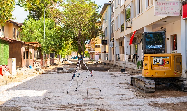 Milas'ın cadde ve sokakları parke ile kaplanıyor