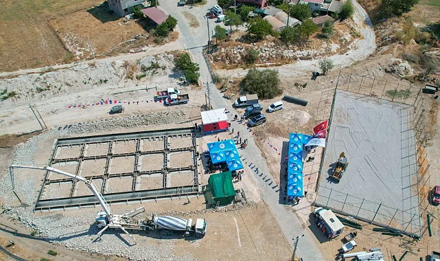 Milas'ta Bahçeburun Mahallesi'ne çok amaçlı sosyal alan geliyor
