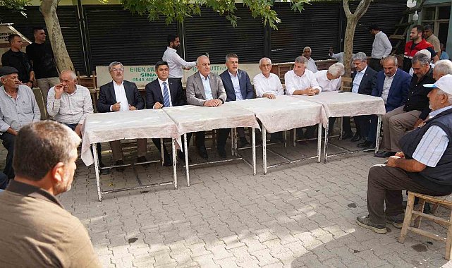 Milletvekili Şan, Tut ilçesinde vatandaşlarla buluştu