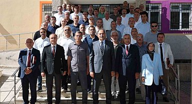 Milli Eğitim Müdürü Gün, ortaokul müdürleriyle bir araya geldi